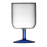 Kieliszki do wina Torino 2 szt. zielone-niebieskie Lyngby Glas