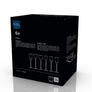 Kieliszki do wódki Rom 6 szt. Lyngby Glas