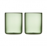 Kieliszki do wódki Torino 2 szt. zielone Lyngby Glas