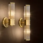 Kinkiet CLARIDGES DOUBLE brass eichholtz
