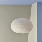 Klosz Paper Shade Ellipse 70 Cm Biały Hay