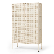 Komoda Perforated large złamana biel HAY