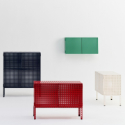 Komoda Perforated small niebieska HAY