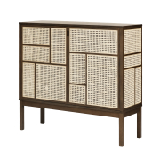 Komoda Air with legs ciemny dąb Design House Stockholm