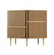 Komoda Audacious highboard naturalny dąb sugar brown Umage