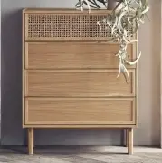 KOMODA CANA h;84 cm DĄB BIELONY BOLIA