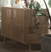 Komoda Cord h;80 cm dąb bielony Bolia