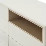Komoda Corvo 120 cm kremowa Teulat