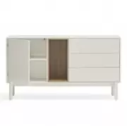 Komoda Corvo 140 cm kremowa Teulat