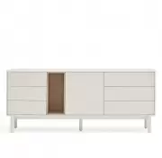 Komoda Corvo 180 cm kremowa Teulat
