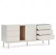 Komoda Corvo 180 cm kremowa Teulat