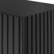 Komoda Doric 150 cm czarna Teulat
