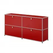 Komoda E2 Haller Czerwona Usm