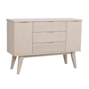 Komoda Filippa 122 cm dąb bielony Rowico