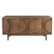 Komoda Groove 120 cm brązowa Zuiver