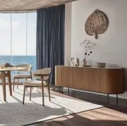 Komoda Lake 225 cm orzech Calligaris