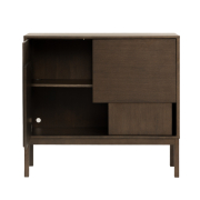 Komoda Layer With Legs ciemny dąb Design House Stockholm