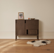 Komoda Layer With Legs ciemny dąb Design House Stockholm