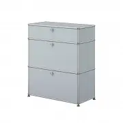 Komoda M25 Haller Srebrna Matowa Usm