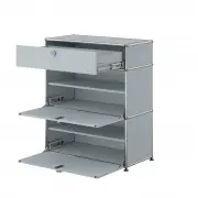 Komoda M25 Haller Srebrna Matowa Usm