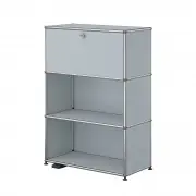 Komoda M58 Haller Srebrna Matowa Usm