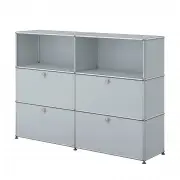 Komoda M64 Haller Srebrna Matowa Usm