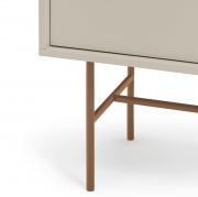 Komoda Nube 140 cm ceglasta Teulat