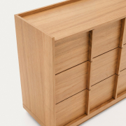 Komoda Onix 100 cm dębowa Kave Home