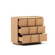 Komoda Onix 100 cm dębowa Kave Home