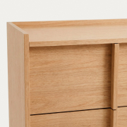 Komoda Onix 100 cm dębowa Kave Home