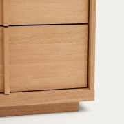 Komoda Onix 100 cm dębowa Kave Home