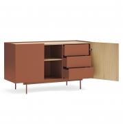 Komoda Otto 135 cm ceglasta Teulat