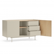 Komoda Otto 135 cm piaskowa Teulat