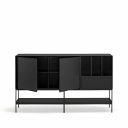 Komoda Platt 166 cm czarna Teulat