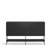Komoda Platt 166 cm czarna Teulat