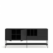 Komoda Platt 220 cm czarna Teulat