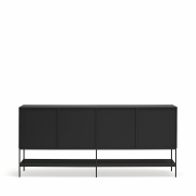 Komoda Platt 220 cm czarna Teulat