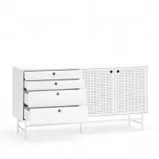 Komoda Punto 150 cm biała Teulat