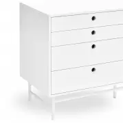 Komoda Punto 212 cm biała Teulat