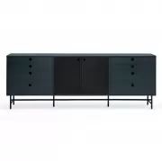 Komoda Punto 212 cm ciemnoniebieska Teulat