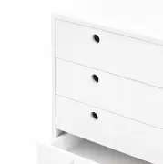 Komoda Punto 97 cm biała Teulat