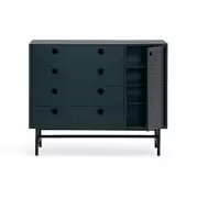 Komoda Punto 97 cm ciemnoniebieska Teulat