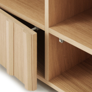 Komoda Rib Low hybrid dębowa Normann Copenhagen
