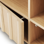 Komoda Rib Low hybrid dębowa Normann Copenhagen