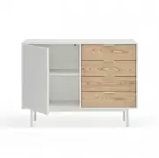 Komoda Sierra 108 cm biała Teulat