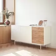 Komoda Sierra 159 cm biała Teulat