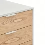 Komoda Sierra 159 cm biała Teulat