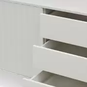 Komoda Sierra 211 cm biała Teulat
