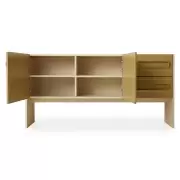 Komoda Space 160 cm zielona HKliving