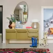 Komoda Space 160 cm zielona HKliving